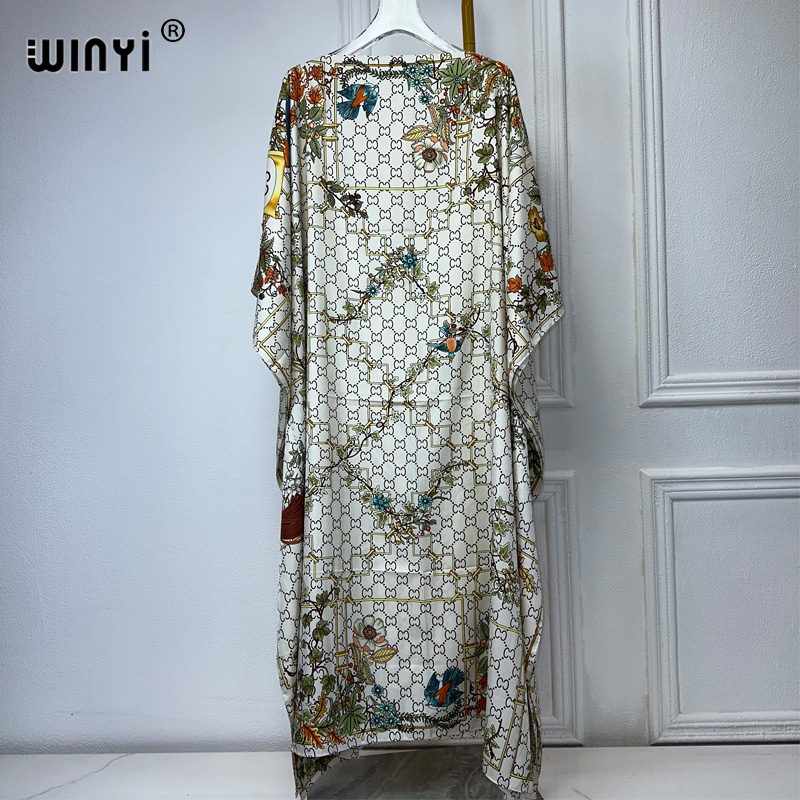 Boho Summer Beach Maxi Dress - WINYI-vestido maxi africano solto para mulheres,