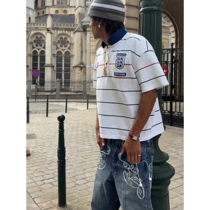Conjunto Retro Y2K de 2 Peças  - Jeans avaliação e preço