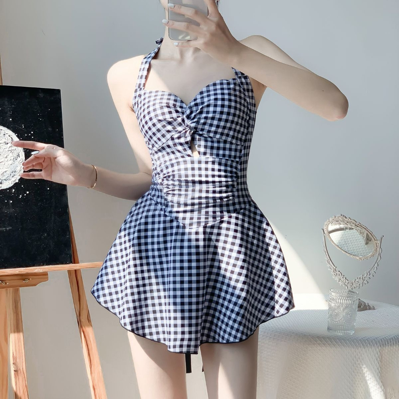 Novo 2026 Maiô Feminino Inteir - Skirts avaliação e preço