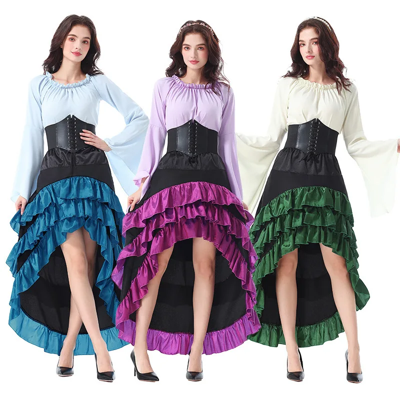 Vestido longo com bainha em fo - Skirts avaliação e preço